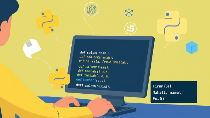 Fungsi dalam Python: Cara Membuat Kode yang Rapi dan Modular