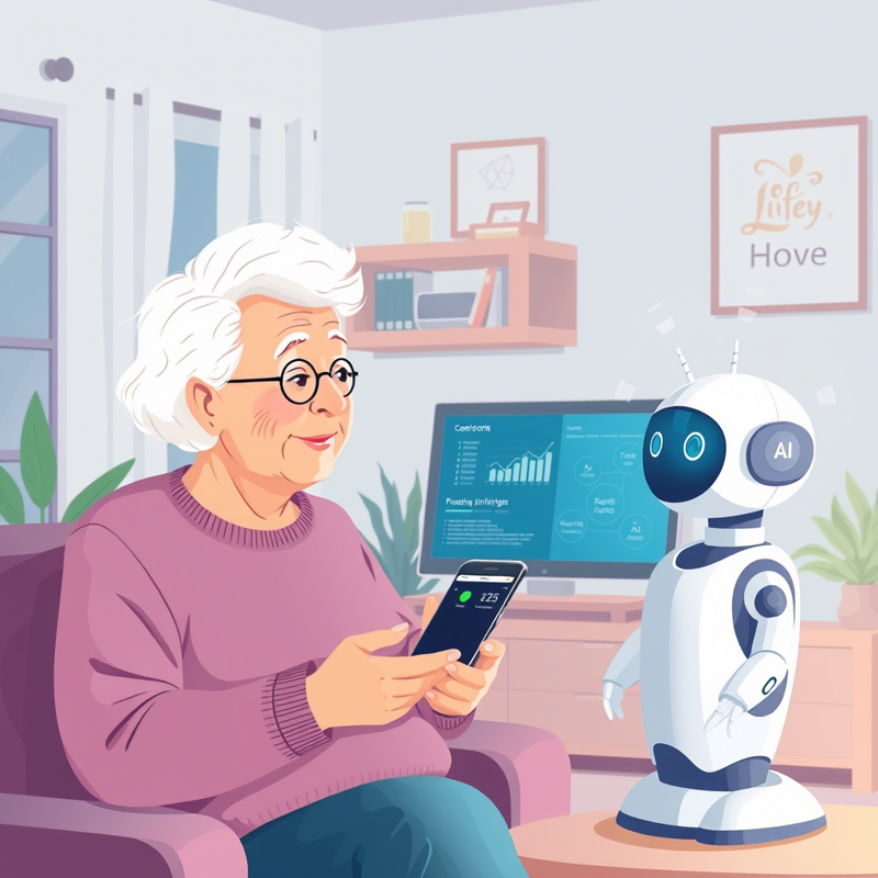 AI dan Lansia: Teknologi untuk Usia Emas yang Lebih Mandiri