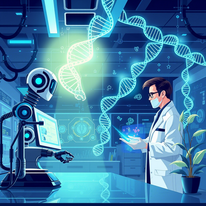 AI dan Bioteknologi: Membuka Pintu Rekayasa Genetik Cerdas