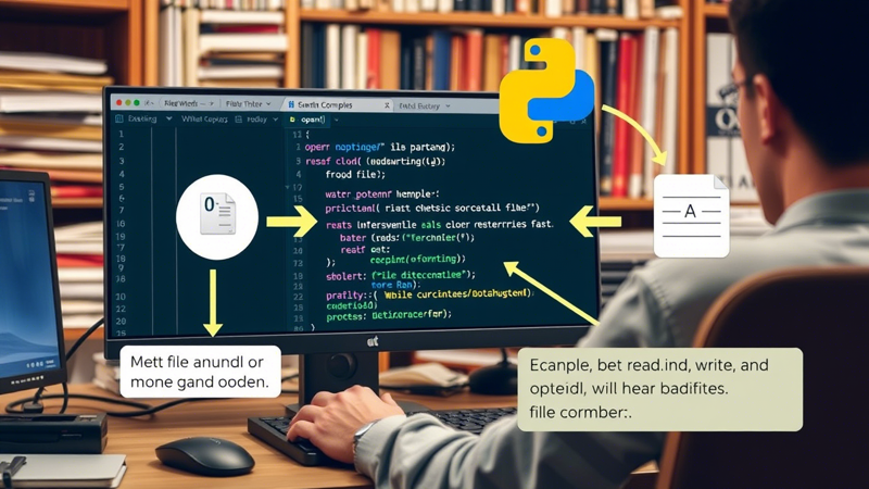 ​​​​​​​Pemrosesan File di Python: Baca, Tulis, dan Manipulasi File Teks